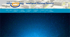 Desktop Screenshot of onlineparkingpass.com